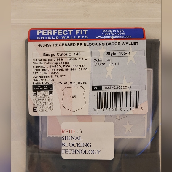 BADGE WALLET - POLICE - Picture 2 of 11